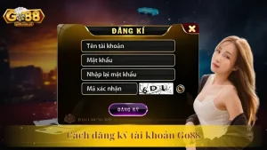 Cách Đăng Ký Tài Khoản Go88